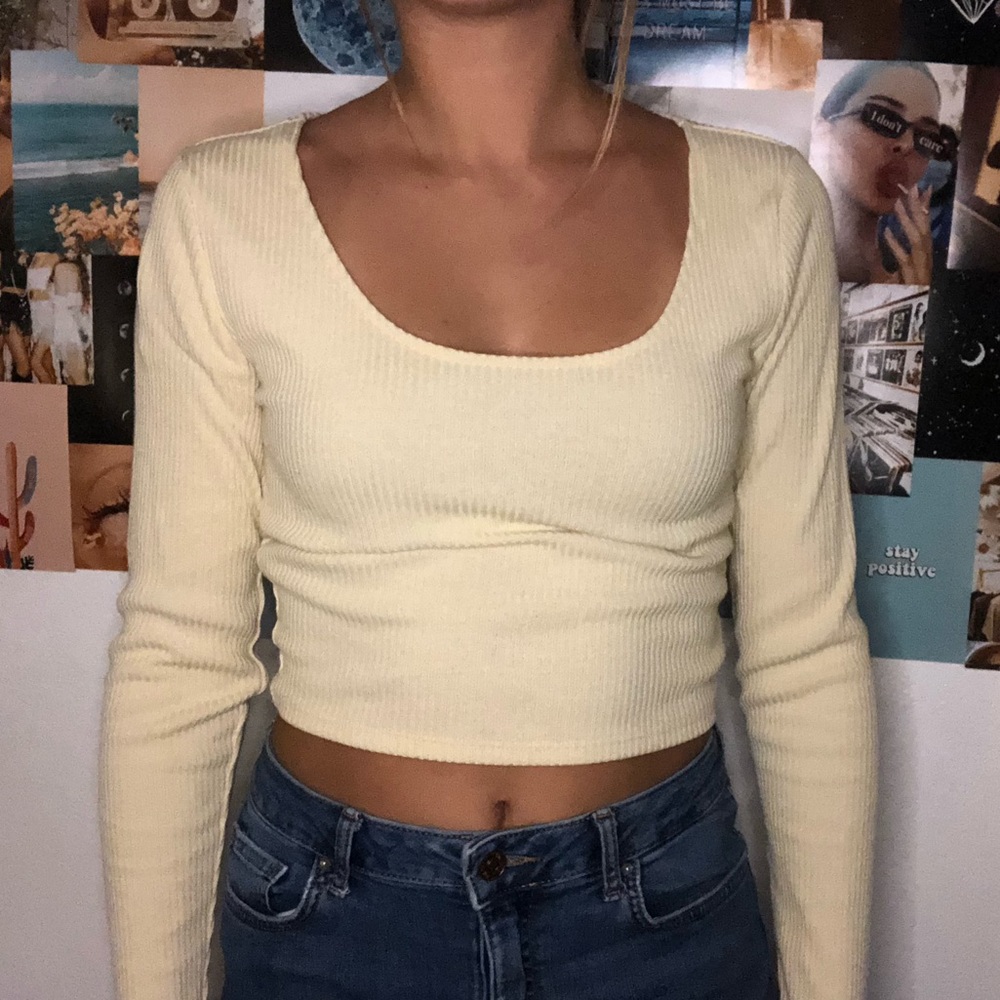 Crop top long sleeve - Picture 2 of 3